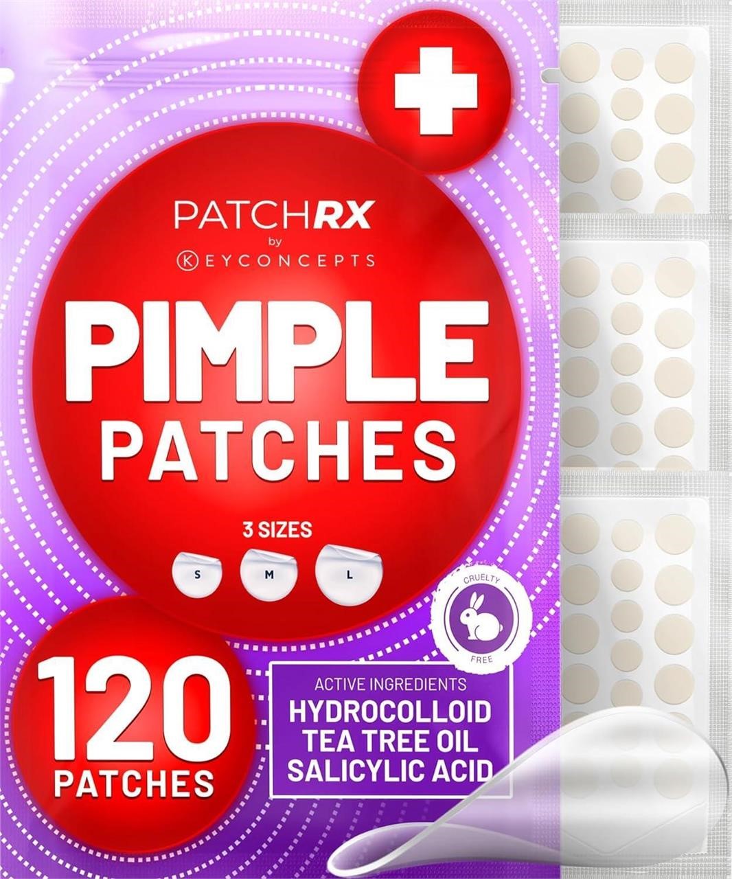 SEALED-KEYCONCEPTS Salicylic Pimple Patches x5