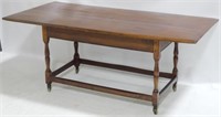 Lovely Early Turned Leg Tavern Table