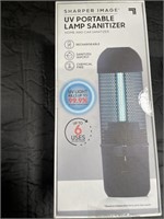 SHARPER IMAGE UV LAMP SANITIZER 2PK RETAIL $50