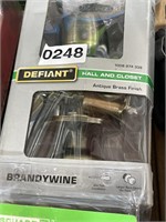 DEFIANT DOOR HANDLES RETAIL $20