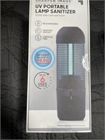 SHARPER IMAGE UV LAMP SANITIZER 2PK RETAIL $50