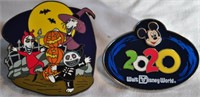 WDW Disney Cast Member 2020 Pin & NBC Pin EUC