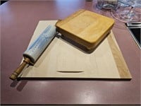 Pottered Rolling Pin & Cutting Boards