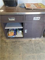 Two- drawer/Two-Cabinet Metal Drawer