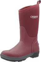 CNSBOR Women's Mid Calf Rain Boots  Size 6-11