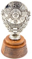 1963 Chevrolet Automotive Dealer Award Trophy