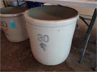 Buckeye Pottery 30 Gallon Crock