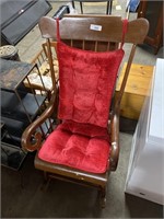 Victorian rocking chair.