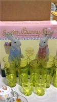 New in the box vintage style Easter bunnies with