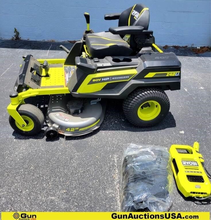 RYOBI Z42Li Lithium 80V Zero Turn Mower 42"