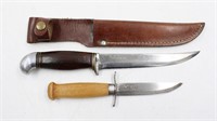 Vintage Erik Frost MORA & KJ MORA Sweden Knives