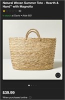 Tote (New, Broken Handle)