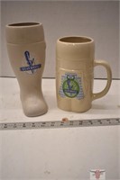 2 - Steam whistle Brewery Mugs