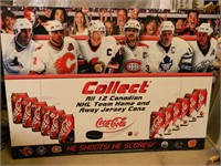 Coke Canadian Hockey Sign