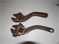 2) wrenches - Westcott 8" and B&C 8"