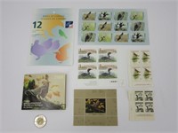 Timbres Canada Neuf avec oiseaux
