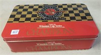 50 Books Matches Unopened in Tin Winston Cup