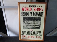 Wall Art - Brooklyn Dodgers (15" x 24")