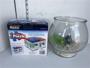 Aquarium kit & fish bowl