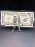 Silver Certificate 1$ Bill 1957-B