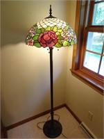 Tiffany Style Stained Glass Floor Lamp