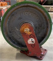 12" double industrial caster wheel