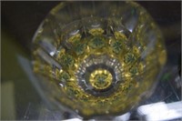 Gold & Emerald Perfume, 4 Leaf Clover Shot Glass
