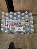2-40ct bottled water