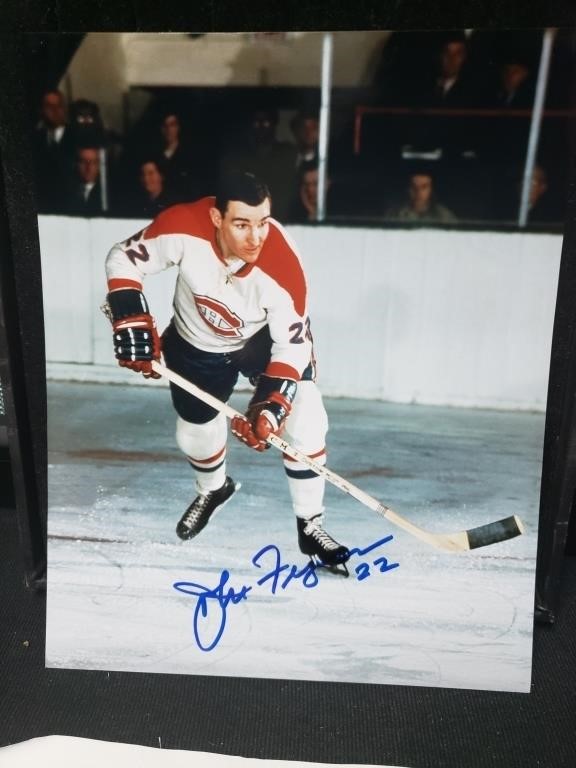 AUTOGRAPHED JOHN FERGUSON PHOTO