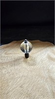 Clear Glass Lamp Finial