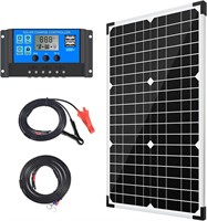 30W 12V Solar Kit, Battery Maintainer, RV
