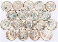 Coin 20 BU 1967-P Kennedy Half Dollars 40%