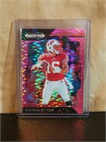 Russell Wilson College Pink Prizm Football Card