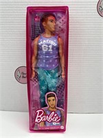 Barbie Ken Doll - Mailbu Ken in Zippered Pouch