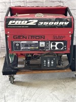 Benton Pro Series 3500 RV Gas Generator. No key.