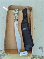 Large Knife w/ Sheath