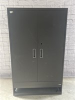 Steelcase Metal Shop Cabinet. 61Tx 36w x 18 D