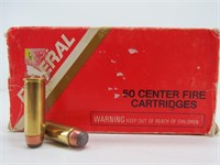(50) FEDERAL 44 REM. Magnum Cartridges - JSP