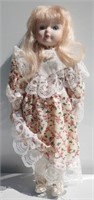 Century Collection Porcelain Doll In Original Box