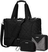 ETRONIK Weekender Bags for Women, Travel Bag 3 Pcs