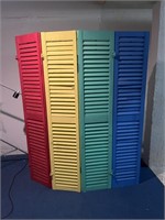 Colorful Room Divider