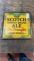 Scotch Ale Liebmann Tin Sign 11x11 Inches