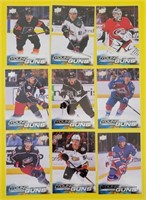 2022-23 UD Young Guns Rookie Cards - Lot of 9