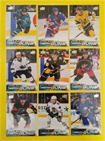 2022-23 UD Young Guns Rookie Cards - Lot of 9