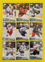 2022-23 UD Young Guns Rookie Cards - Lot of 9