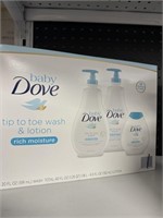 Baby Dove 3 pack