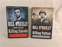 Bill O'Reilly Killing Lincoln Killing Patton Pair