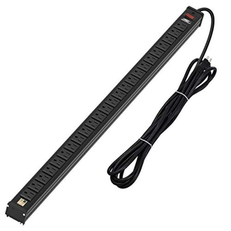 CRST 24-Outlet Power Bar-Heavy Duty Power Bar