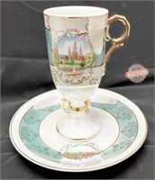 S.J. Charia New Orleans Cup and Saucer