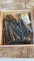 Cigar box full of drill bits